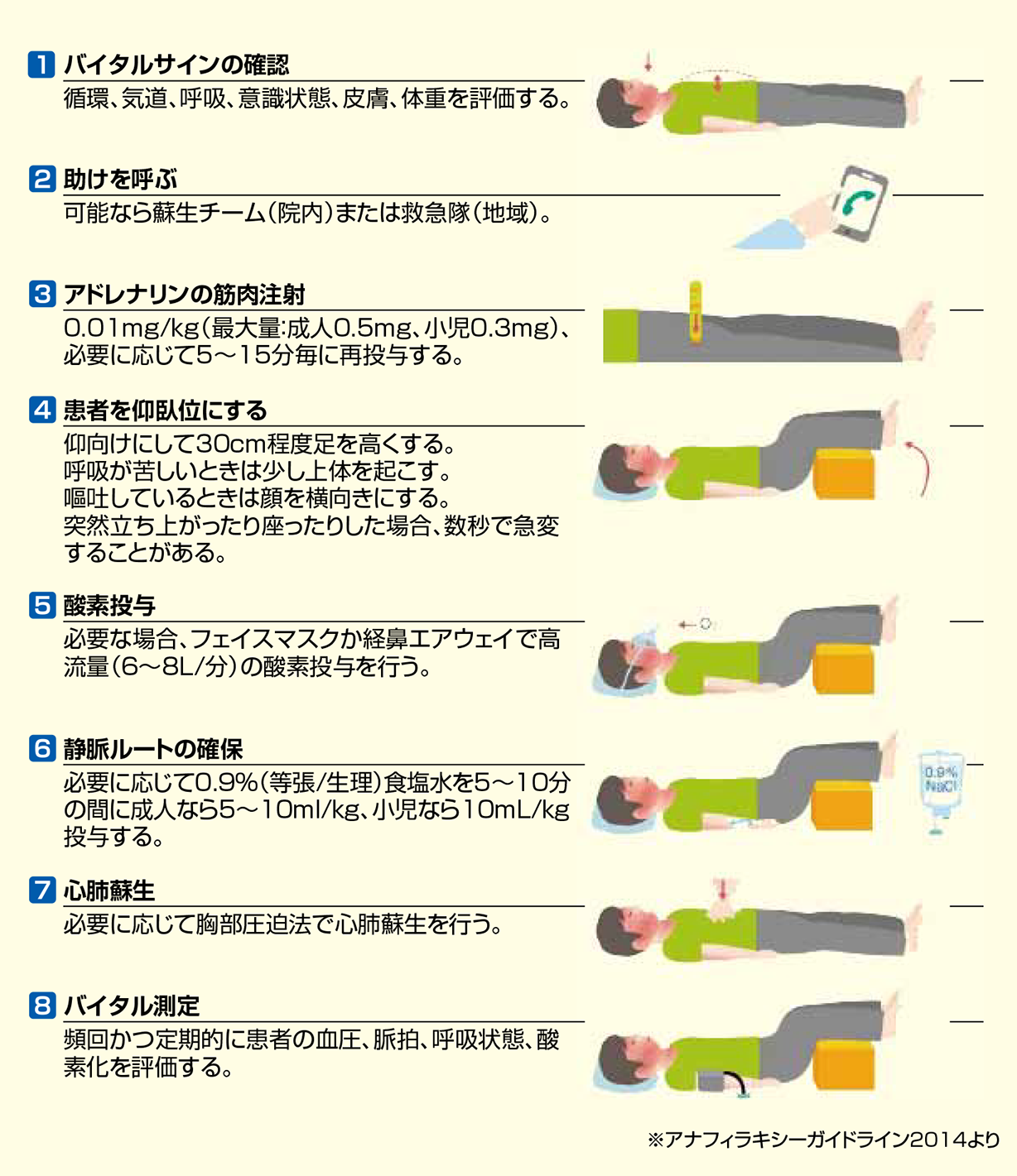 図９ - 1 　初期対応の手順4）
